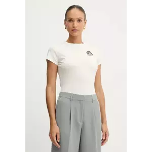 BOSS Orange tricou din bumbac culoarea alb, 50545287 imagine