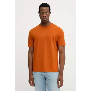 BOSS tricou BOSS ORANGE culoarea portocaliu, uni, 50473278 imagine
