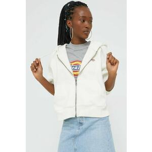 Dickies bluza femei, culoarea alb, cu imprimeu imagine