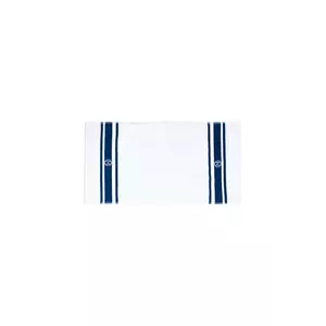 Officine Monogram prosop mare de bumbac Monogram Linea 100 x 160 cm culoarea turcoaz imagine