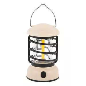 Leitmotiv lanternă led Camping Lantern LED 15 cm culoarea bej imagine