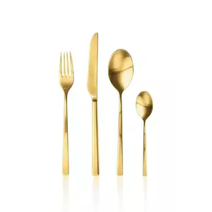 Mepra un set de tacâmuri pentru 6 persoane Stoccolma 24-pack culoarea galben imagine