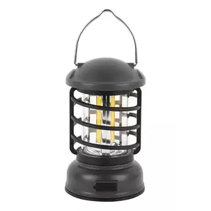 Leitmotiv lampă led fără fir Camping Lantern LED 15 cm culoarea negru imagine