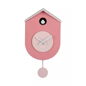 Karlsson ceas cu pendul Grato Cuckoo 33 cm culoarea roz imagine