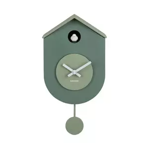 Karlsson ceas cu pendul Grato Cuckoo 33 cm culoarea verde imagine