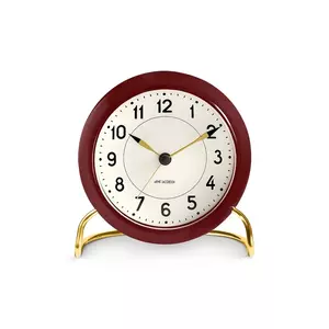 Rosendahl ceas de masă Station Table 11 cm culoarea bordo imagine