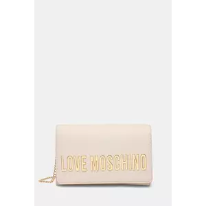 Love Moschino poșetă culoarea bej, JC4103PP1NKD0110 imagine