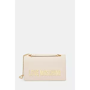 Love Moschino poșetă culoarea bej, JC4192PP1NKD0110 imagine