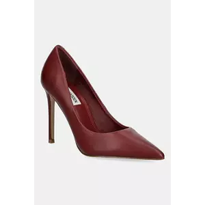 Steve Madden stilettos de piele Thrive culoarea bordo, 11003887 imagine