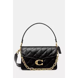 Coach poșetă de piele Tabby culoarea negru, CAF55 imagine