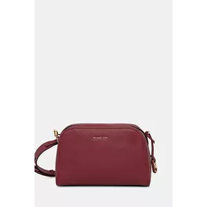 MICHAEL Michael Kors poșetă de piele ASHTON culoarea bordo, 32S5G9QC5L imagine