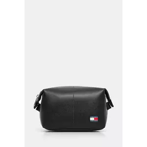 Tommy Jeans punga cosmetice culoarea negru, AM0AM13412 imagine