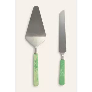 Calma House spatulă pentru tort Mango 2-pack culoarea verde imagine