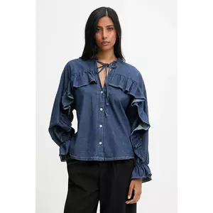 Answear.LAB camasa cu un decolteu legat, regular imagine