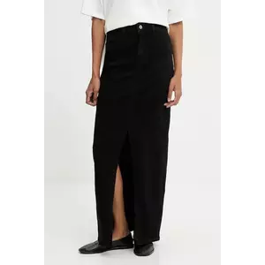 Answear.LAB fusta culoarea negru, maxi, creion imagine