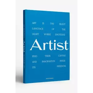 Printworks album de artă Great Art 25 x 34 cm culoarea albastru imagine