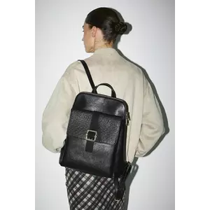 Medicine rucsac culoarea femeilor negru mare neted imagine