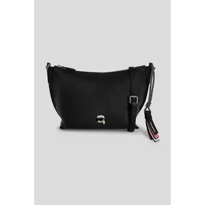 Karl Lagerfeld geantă IKON GRAINY culoarea negru A3W30104 imagine