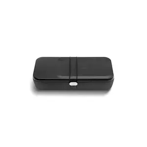 Orbitkey organizator de birou portabil cu funcție de încărcare wireless Nest v2 24 x 12 x 5 cm culoare neagră imagine