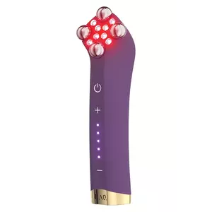 FOREO dispozitiv de modelare a feței cu LED și microcurent dublu FAQ 401 culoarea violet imagine