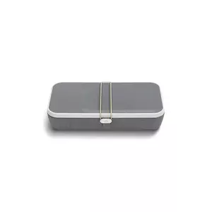 Orbitkey organizator de birou portabil cu funcție de încărcare wireless Nest v2 24 x 12 x 5 cm culoare gri imagine