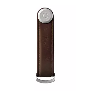 Orbitkey husă cheie Leather Espresso 8, 5 cm culoare maro imagine