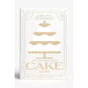 Printworks set de tacâmuri pentru tort The Essentials 9-pack culoare albă imagine