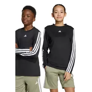 adidas longsleeve copii culoarea negru, cu imprimeu, JM1577 imagine