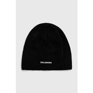 Salomon caciula culoarea negru, LC1847100 imagine