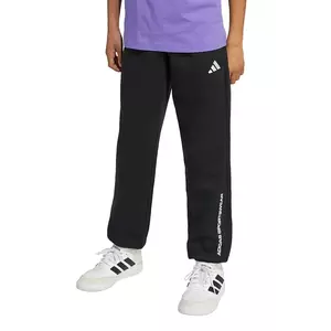 adidas pantaloni de trening pentru copii culoarea negru, cu imprimeu, KC2783 imagine