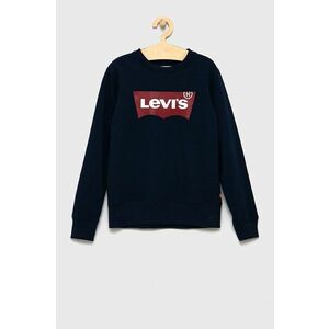 Levi's Bluză copii culoarea albastru marin, cu imprimeu imagine