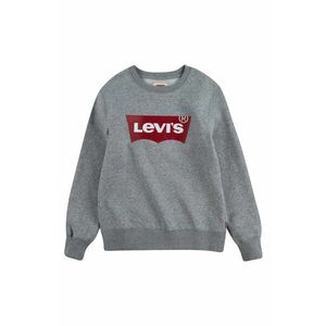 Levi's Bluză copii culoarea gri, cu imprimeu imagine