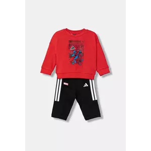 adidas trening copii Marvel culoarea roșu, JV7371 imagine