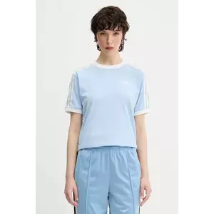 adidas Originals tricou din bumbac Ruffle 3S Tee KC8820 imagine