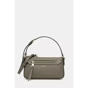 Dkny geantă de piele culoarea verde, R42HKE18 imagine