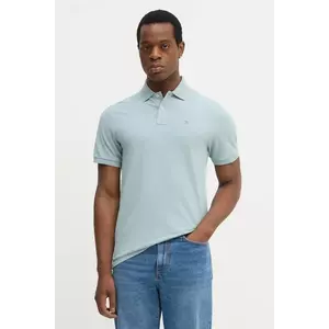 Hackett London polo de bumbac uni, HM563426 imagine