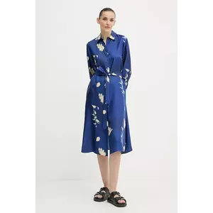 MM rochie de mătase JADI midi, drept, 2526226017600 imagine