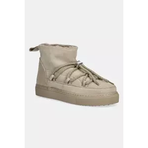 Inuikii cizme de zăpadă din piele întoarsă Classic Low culoarea verde, 1001.001.0092.356 imagine