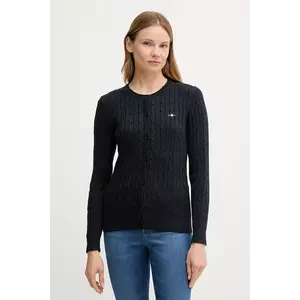 Gant cardigan culoarea bleumarin, light, 4800103 imagine