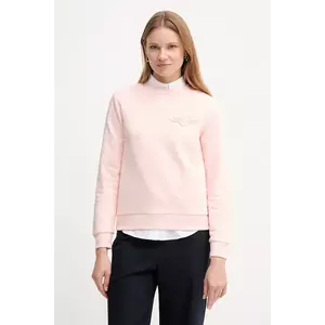 Gant bluză culoarea roz, uni, 4202586 imagine