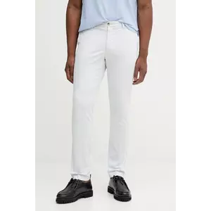 Hackett London pantaloni culoarea gri, cu fason chinos, HM2100007R imagine