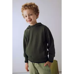 Mayoral bluză culoarea verde, cu glugă, 4451 imagine