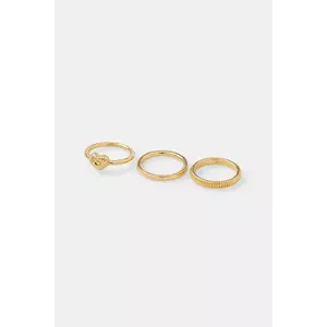 Coach inel 3-pack 37527627GLD710 imagine