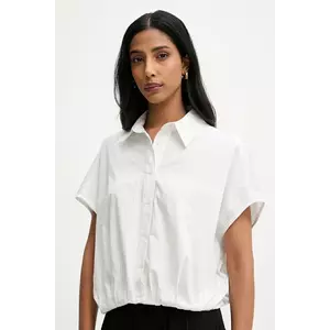 Answear.LAB camasa culoarea alb, cu guler clasic, relaxed imagine