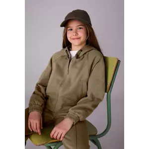 Mayoral bluză culoarea verde, cu glugă, 7439 imagine