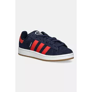 adidas Originals sneakers de piele întoarsă pentru copii CAMPUS0s culoarea bleumarin, JQ8556 imagine