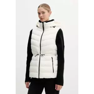 Dkny vestă culoarea bej, de iarna, DLEMPS56 imagine