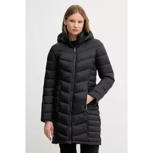 Dkny geacă culoarea negru, de iarna, DLEMPR21 imagine