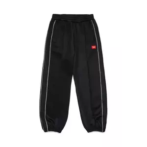 Diesel pantaloni de trening pentru copii PZAMPERD TROUSERS culoarea negru, cu imprimeu, J02447 imagine