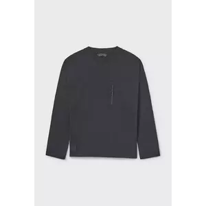 Mayoral longsleeve din bumbac culoarea negru, 7009 imagine